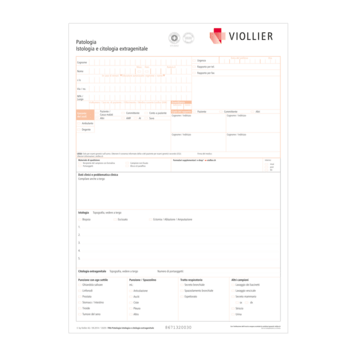 Formulari di richiesta Patologia Centrale dei laboratori