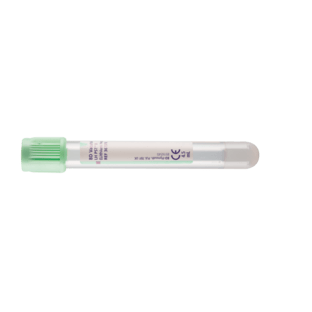 Vacutainer<sup>®</sup> héparine de Lithium, vert clair, avec gel de séparation